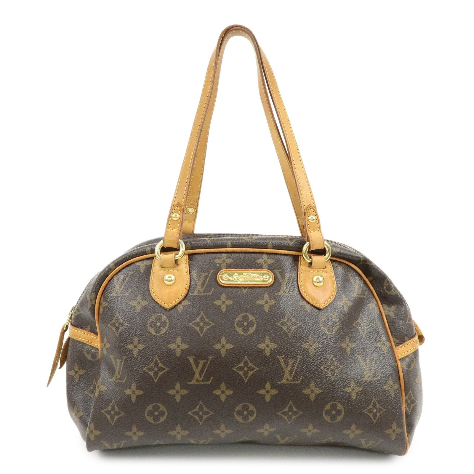 Louis Vuitton Monogram Montorgueil PM Shoulder Bag - Brown, Canvas