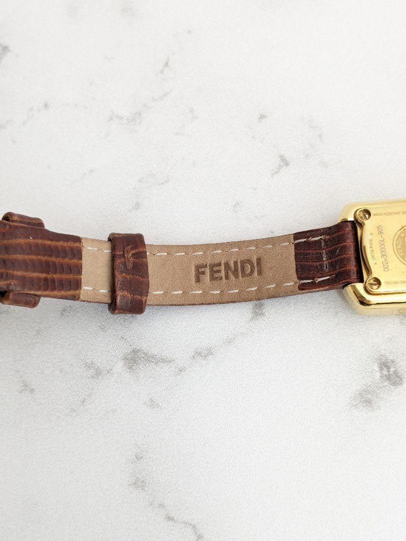 Fendi 2P Diamond Chameleon Watch - Silver, Metal