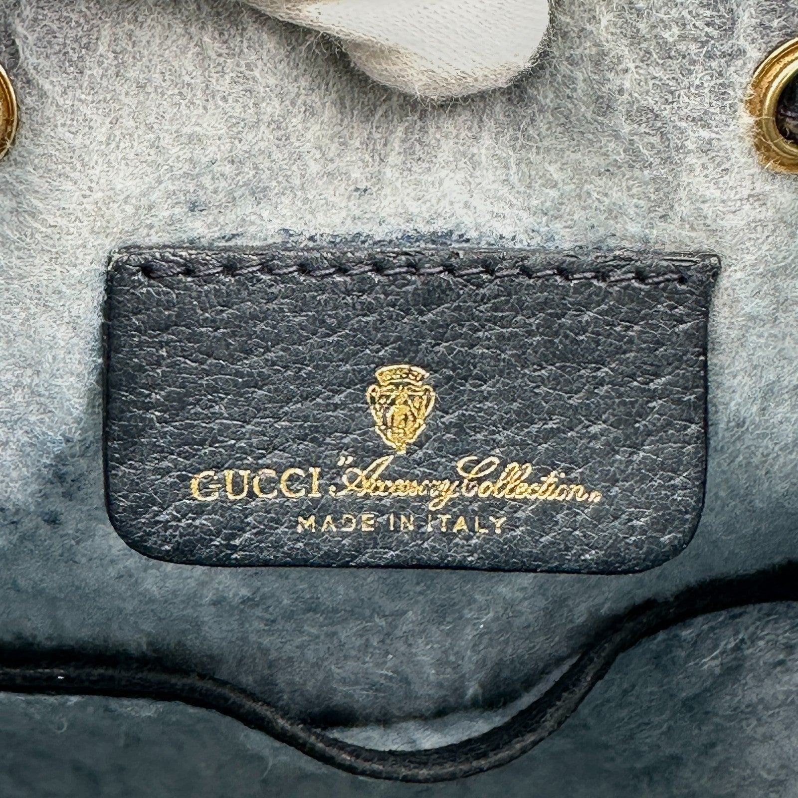 Gucci Sherry Shoulder Bag - Navy, Leather