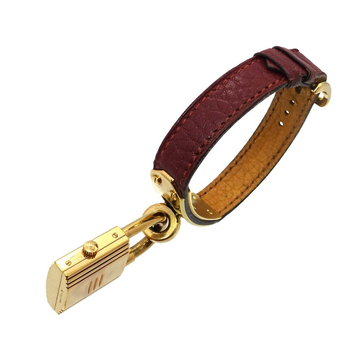 Hermès Kelly Wristwatch - Bordeaux, Stainless Steel/Leather