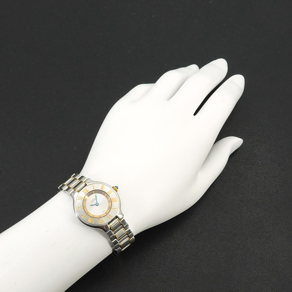 Cartier Must 21 Van Thian W10073R6 Watch - Silver, Stainless steel/YGP