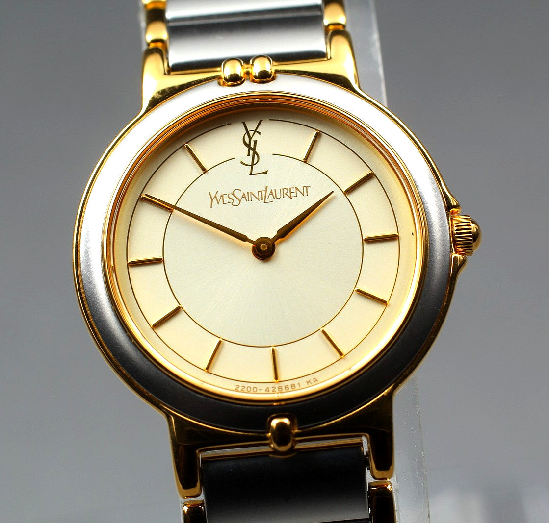 Yves Saint Laurent 2200-228481 Wristwatch - Gold, Stainless Steel