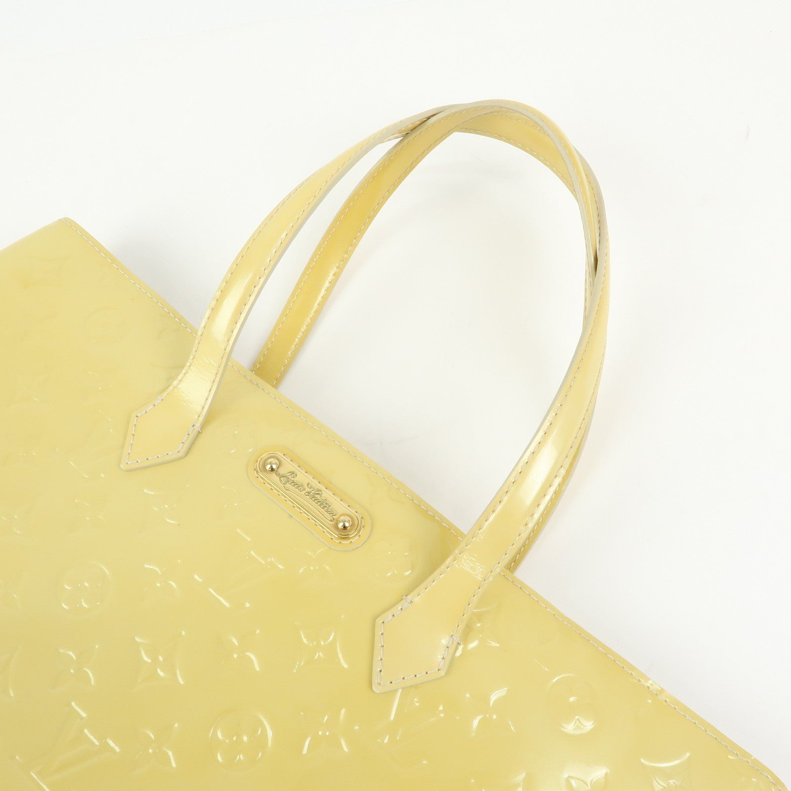 Louis Vuitton Tote Bag - Blanc Corail, Vernis Leather