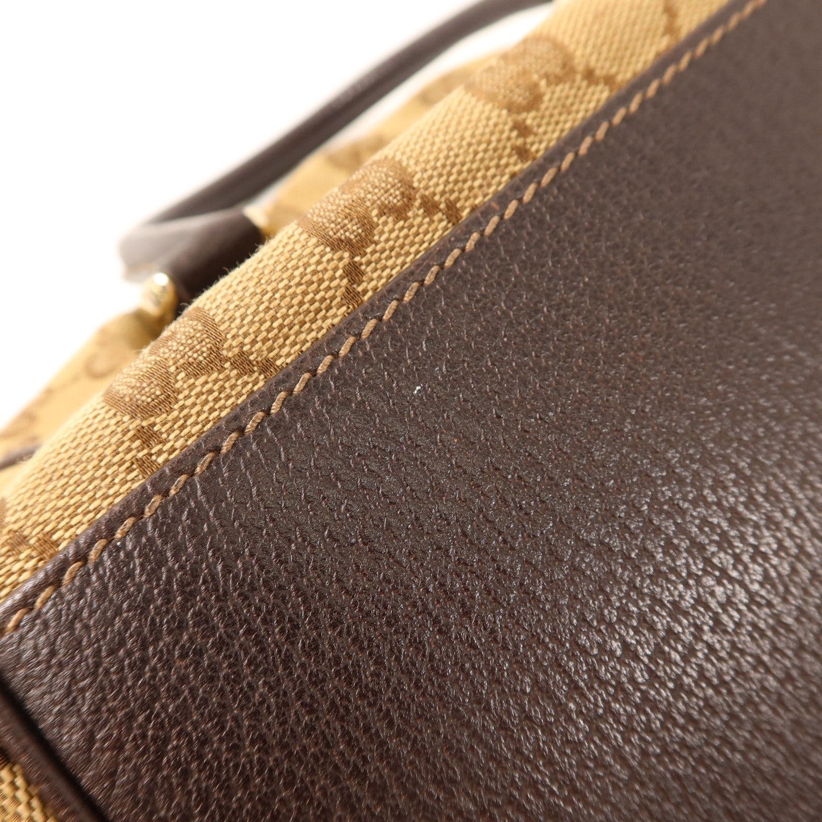Gucci GG GHW Abbey Pocket Handbag - Brown, GG canvas