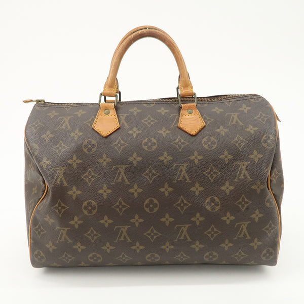 Louis Vuitton Monogram Speedy 35 Handbag - Monogram, Canvas and Leather 