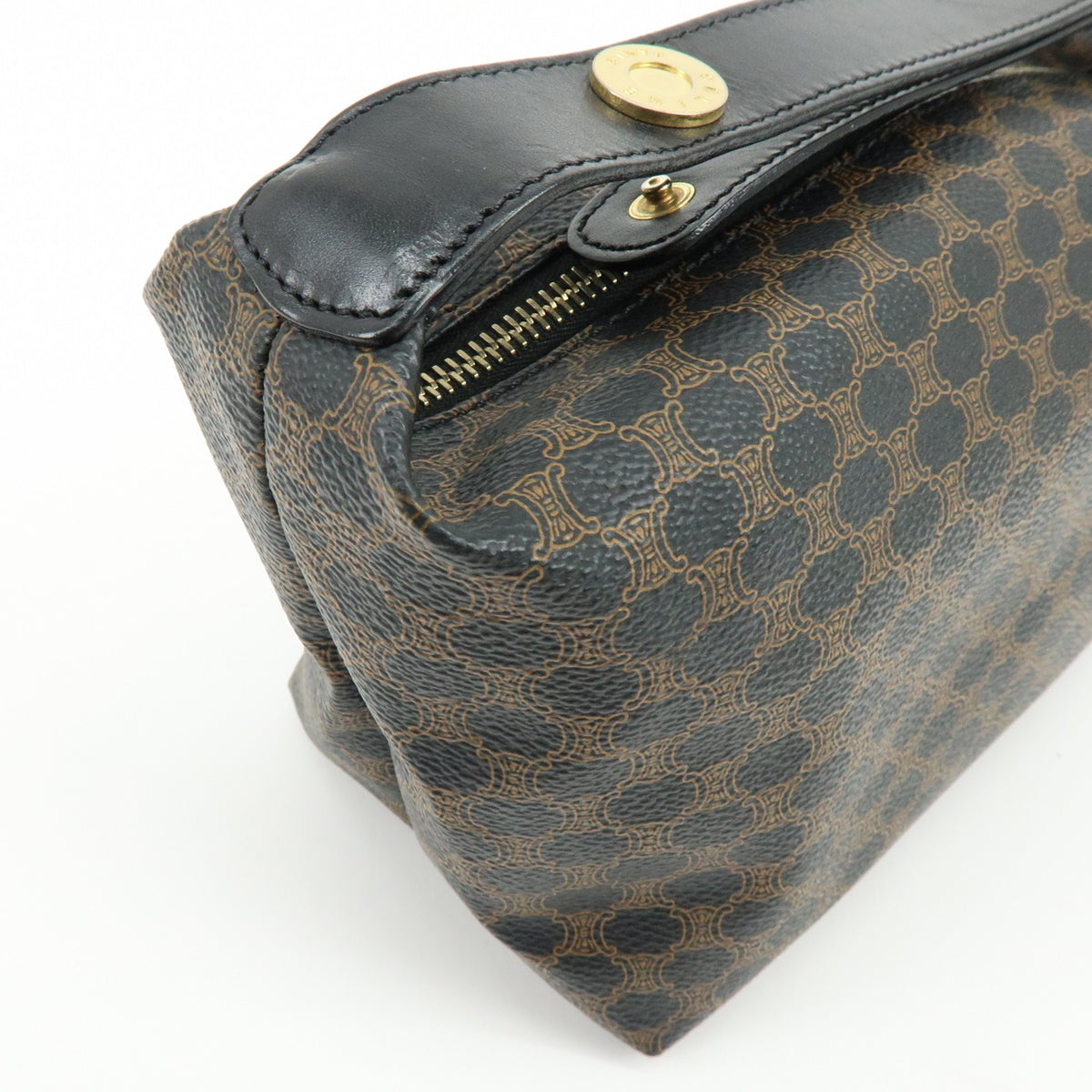 Celine Hand Bag - Black, Brown, PVC, Leather