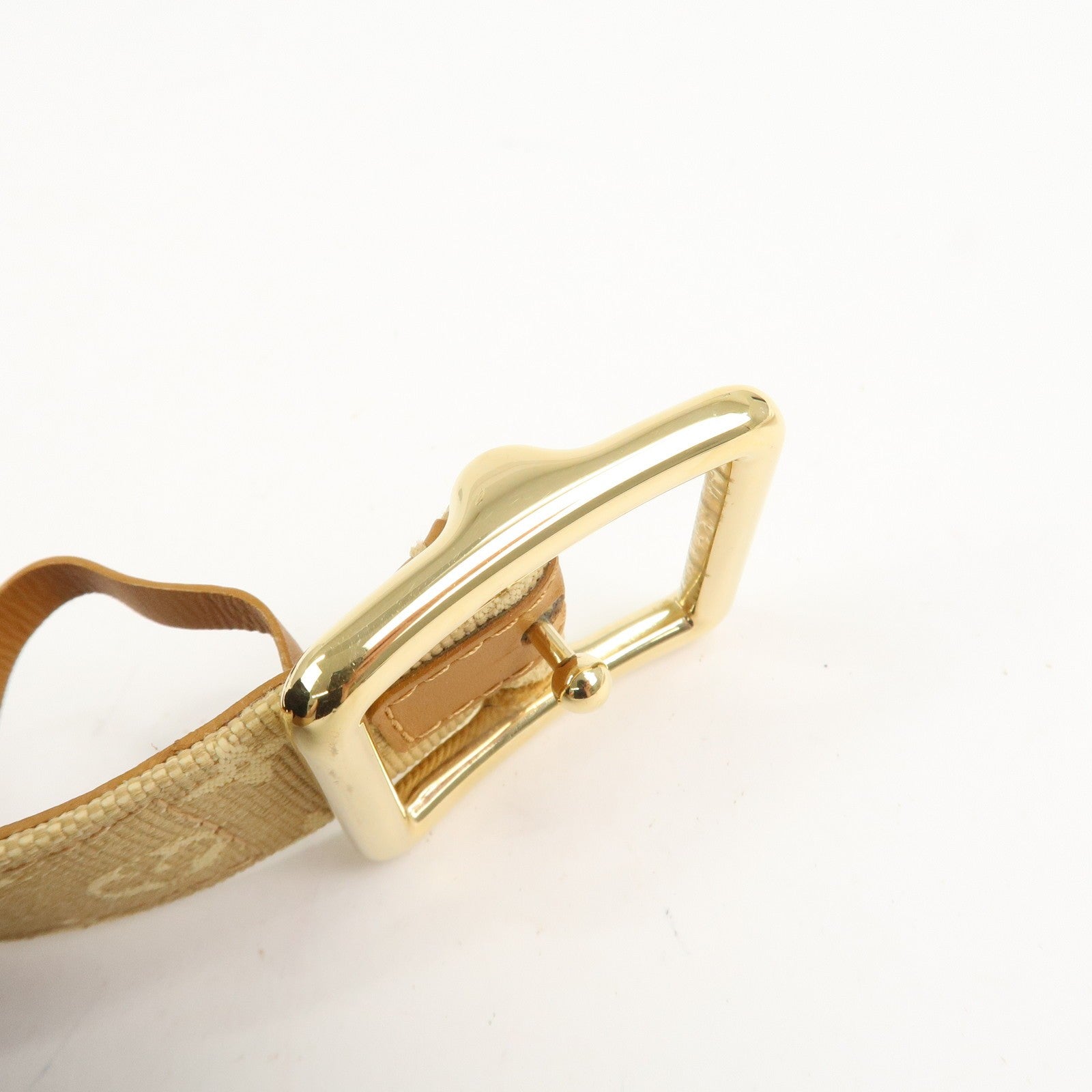 Louis Vuitton Monogram Mini Canvas Ceinture 75/30 Belt - Beige, Canvas