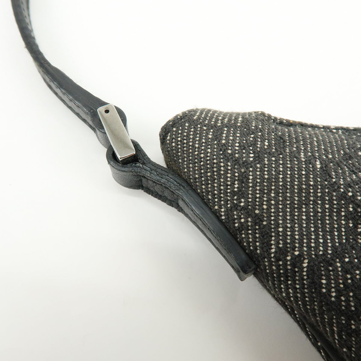 Gucci Shoulder Bag - Black, Leather and GG Denim