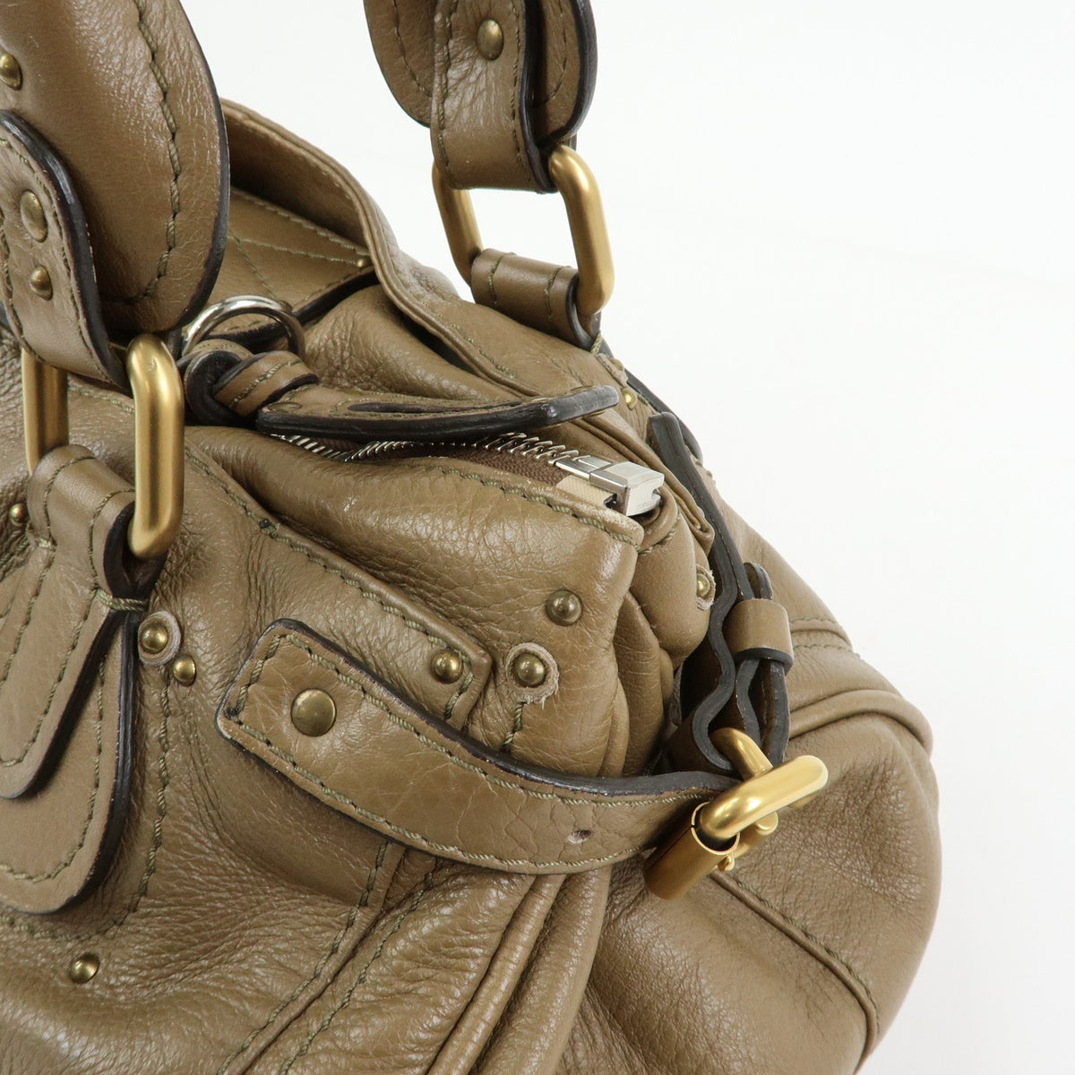 Chloe Paddington Hand Bag - Brown, Leather