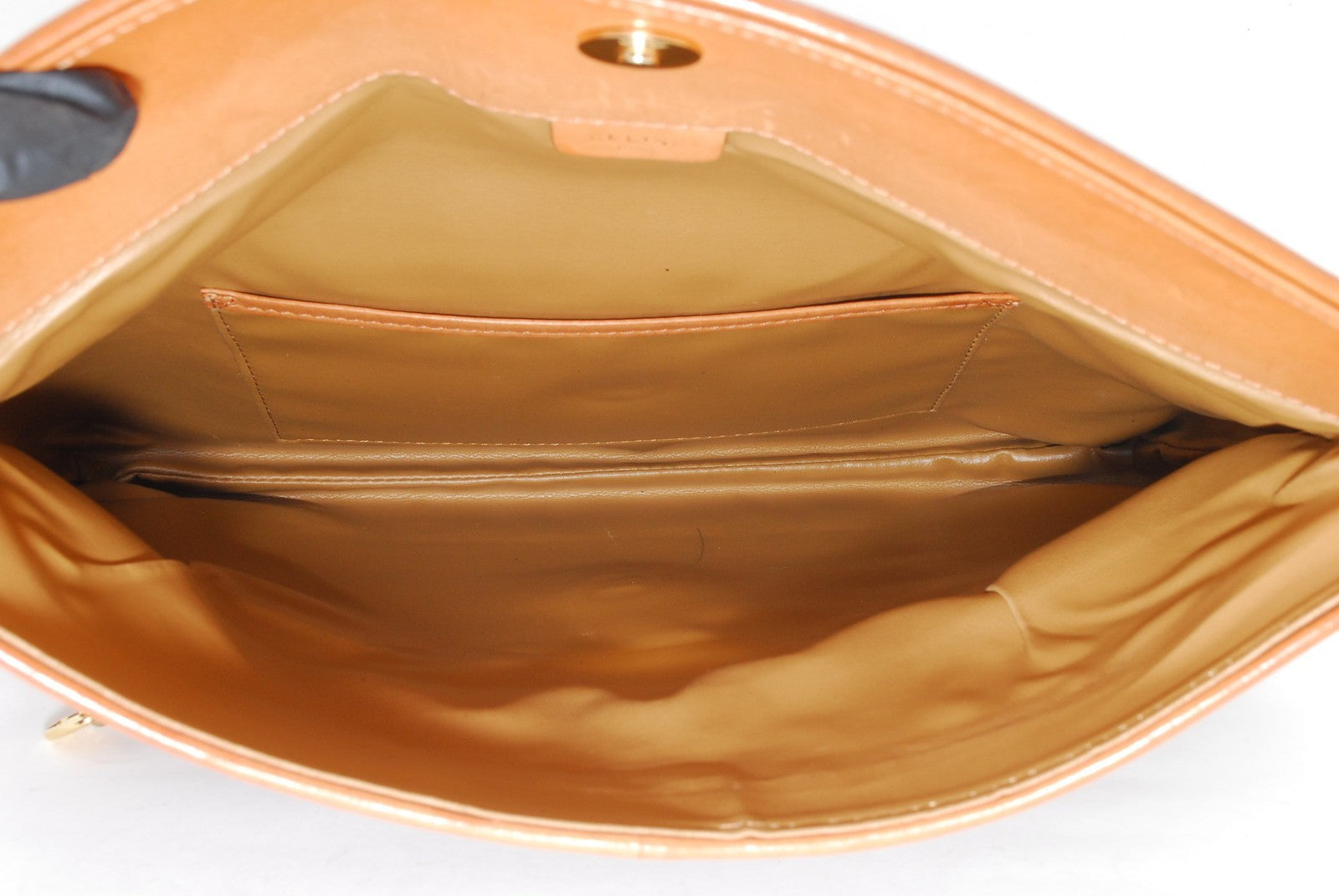 Celine Macadam Clutch Bag - Beige, Leather, PVC