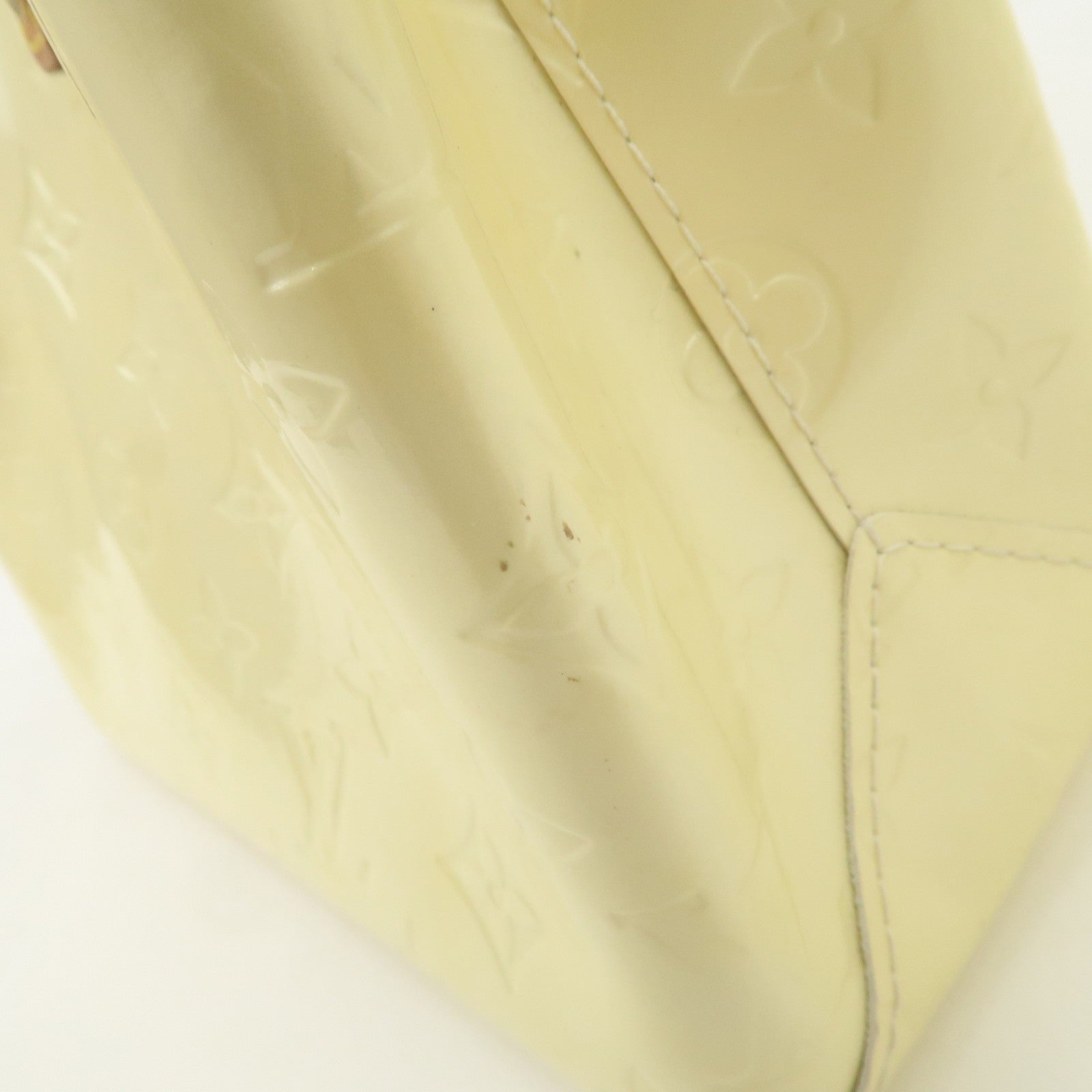 Louis Vuitton Monogram Perle Vernis Lead PM Hand Bag