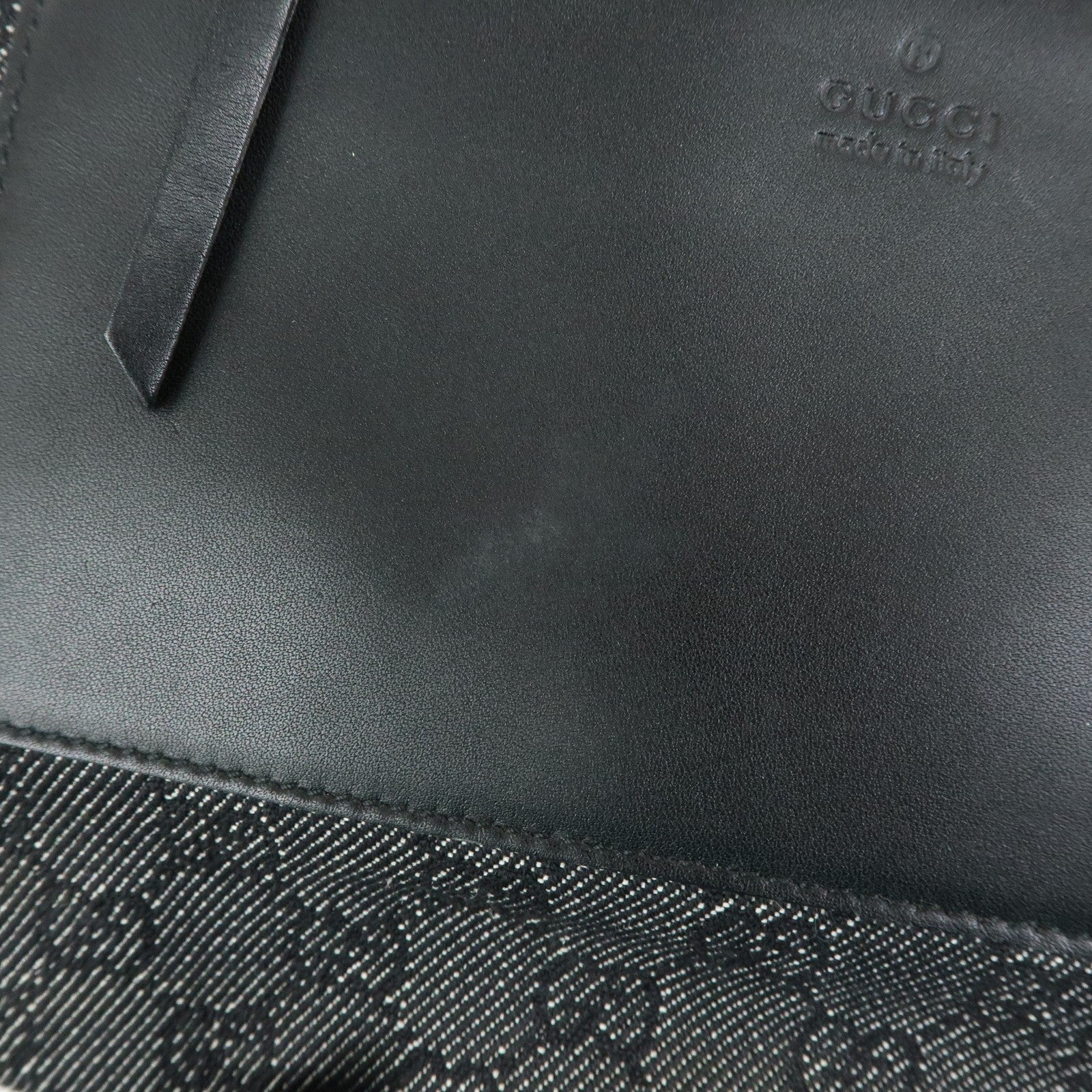 Gucci Tote Bag - Black, Denim