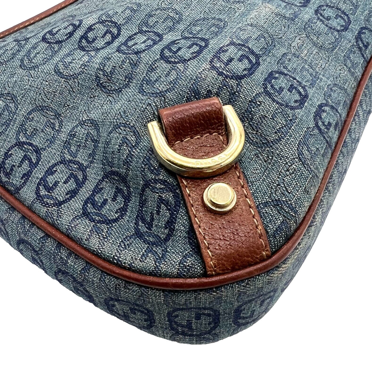 Gucci Abby Hobo Shoulder Bag Denim