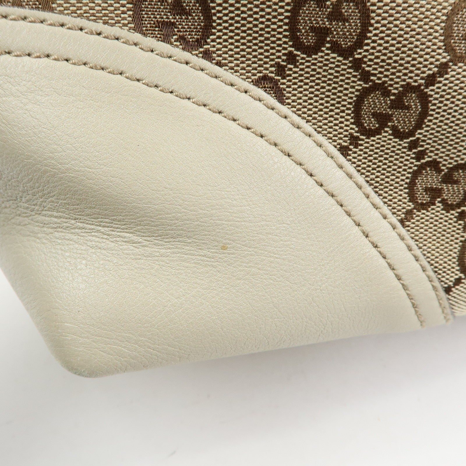 Gucci Interlocking G Tote Bag - Beige, Canvas and Leather