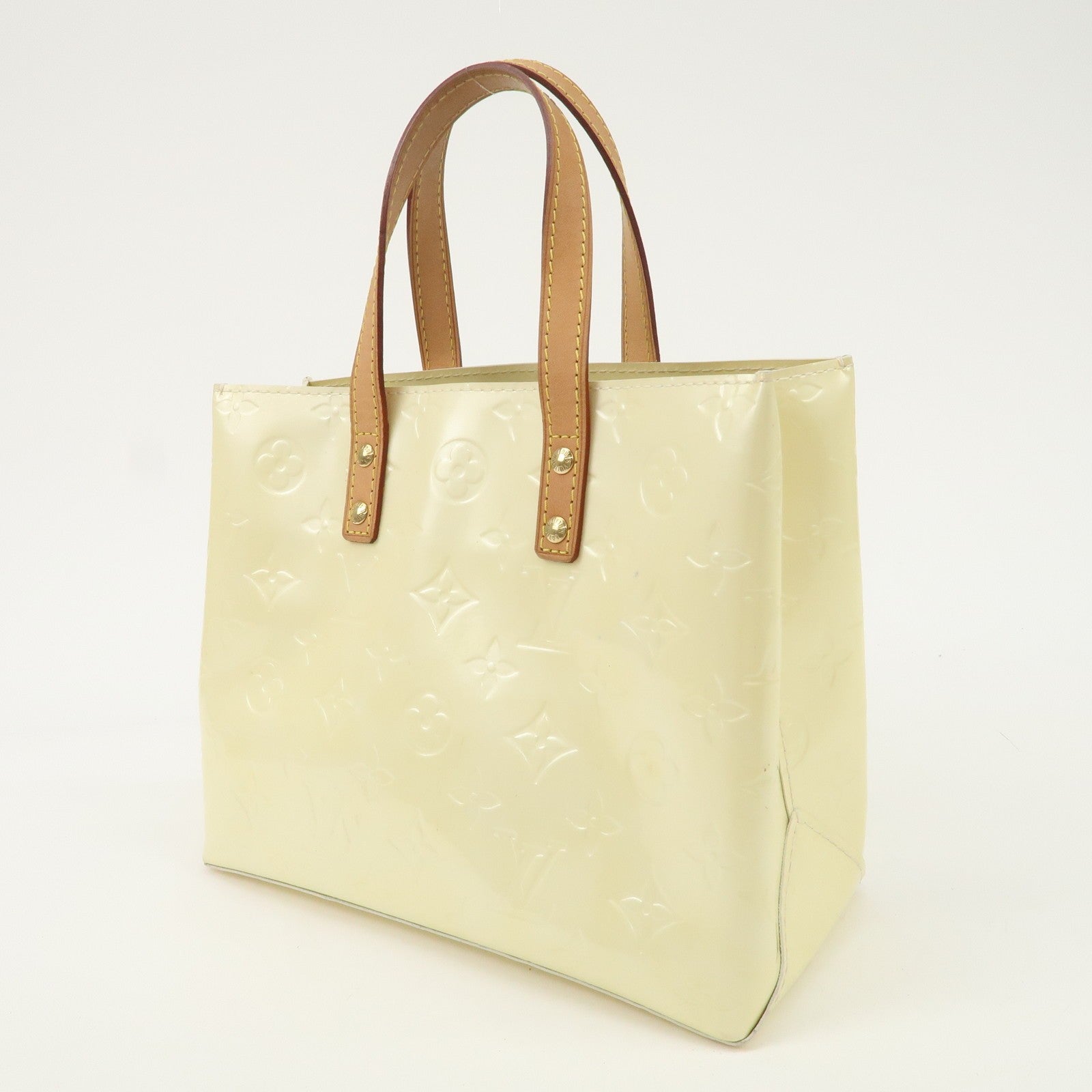 Louis Vuitton Monogram Perle Vernis Lead PM Hand Bag