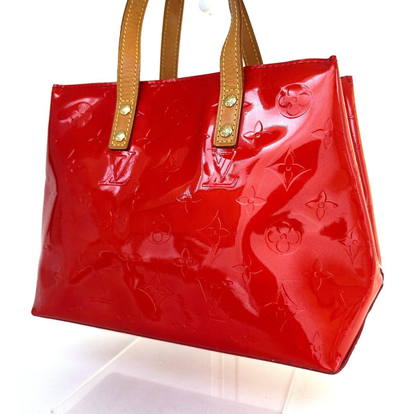 Louis Vuitton Monogram Hand Bag - Red Vernis