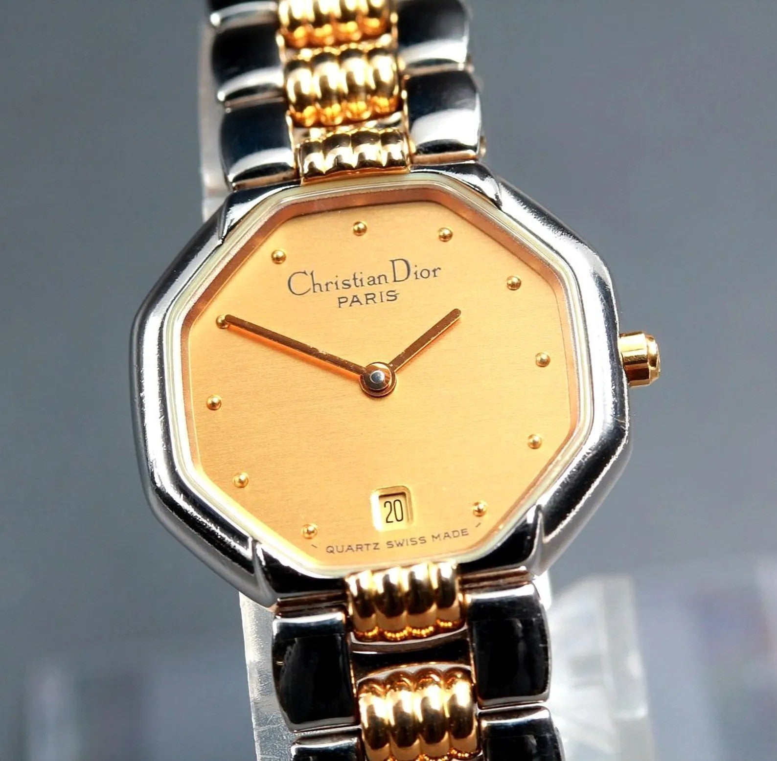 Christian Dior 48.203 Wristwatch - Gold, Stainless Steel
