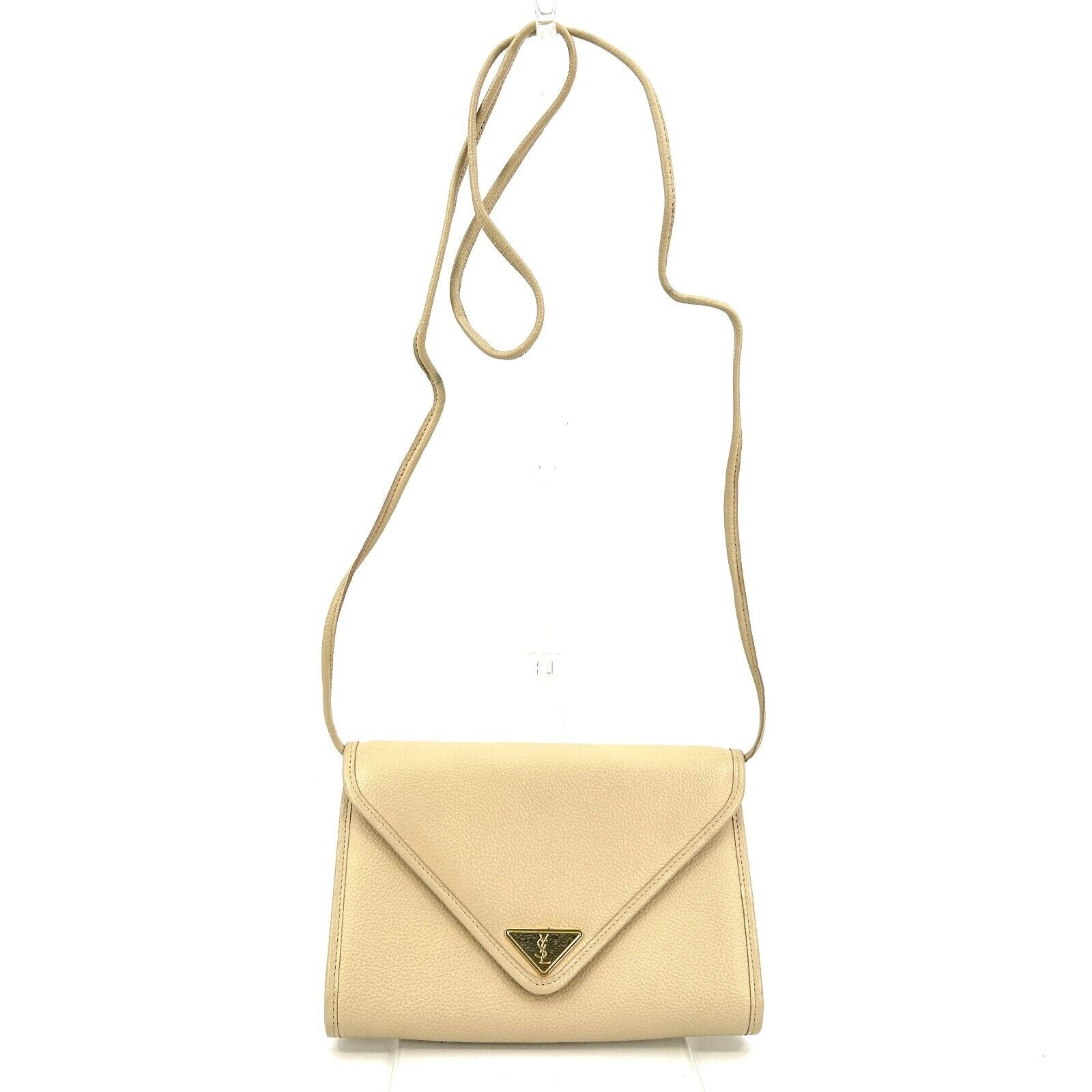Yves Saint Laurent YSL Shoulder Bag Leather Purse Vintage
