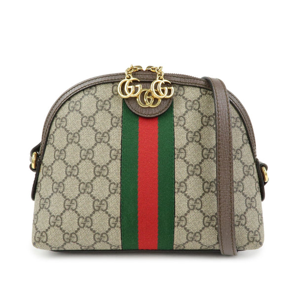 Gucci Shoulder Bag - Beige, GG Supreme Leather