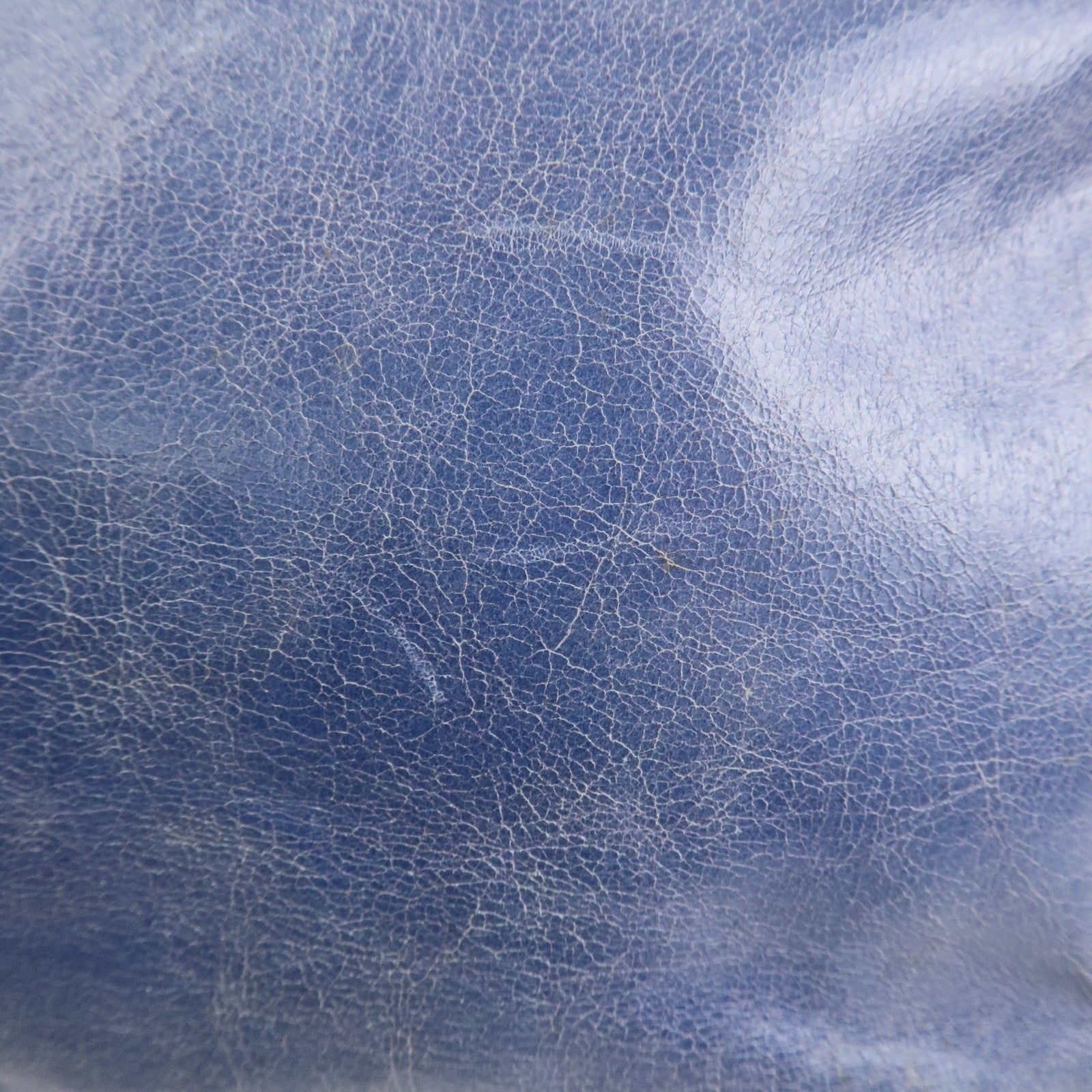 Prada Light Blue Leather Hand Bag