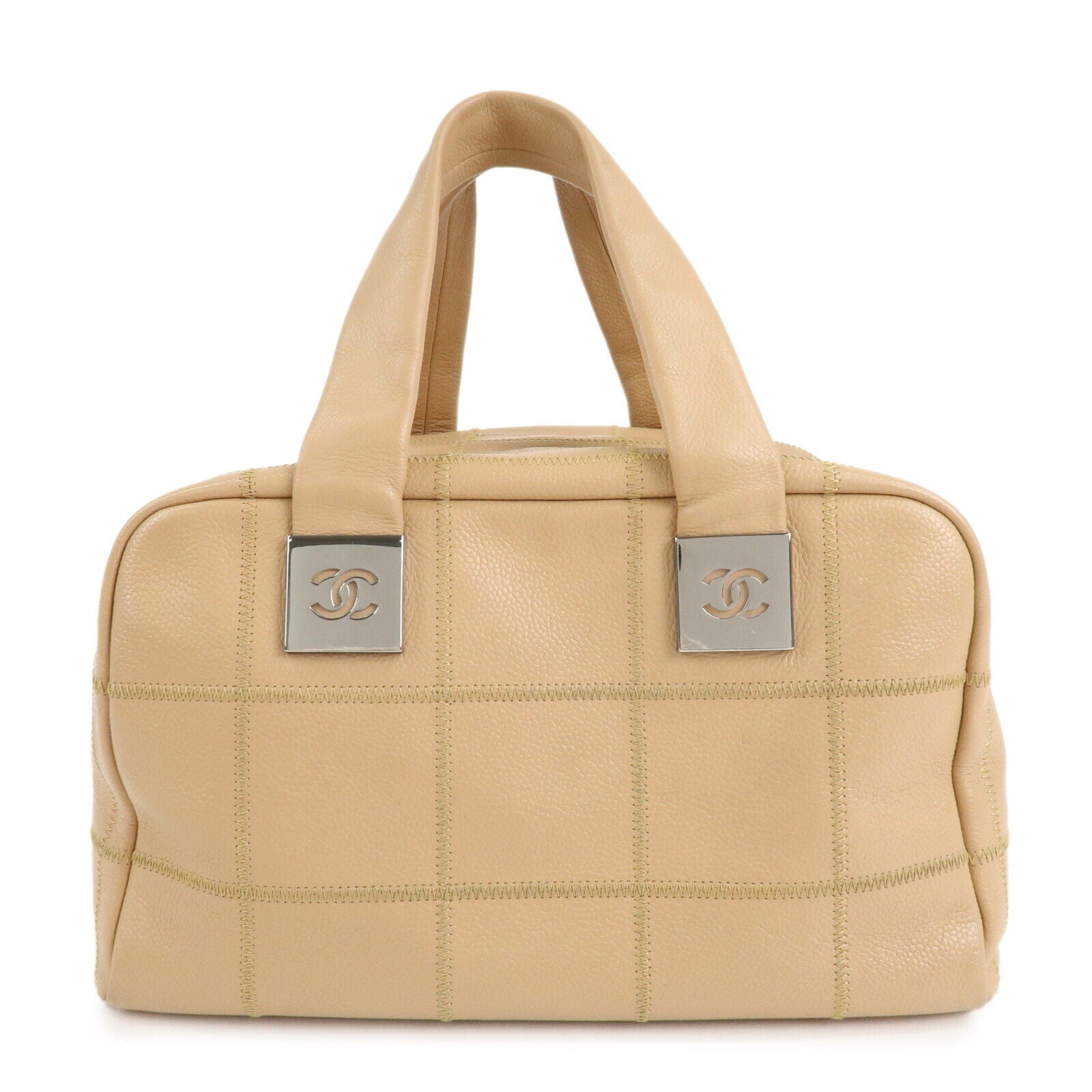 Chanel Chocolate Bar CaviarSkin Boston Bag