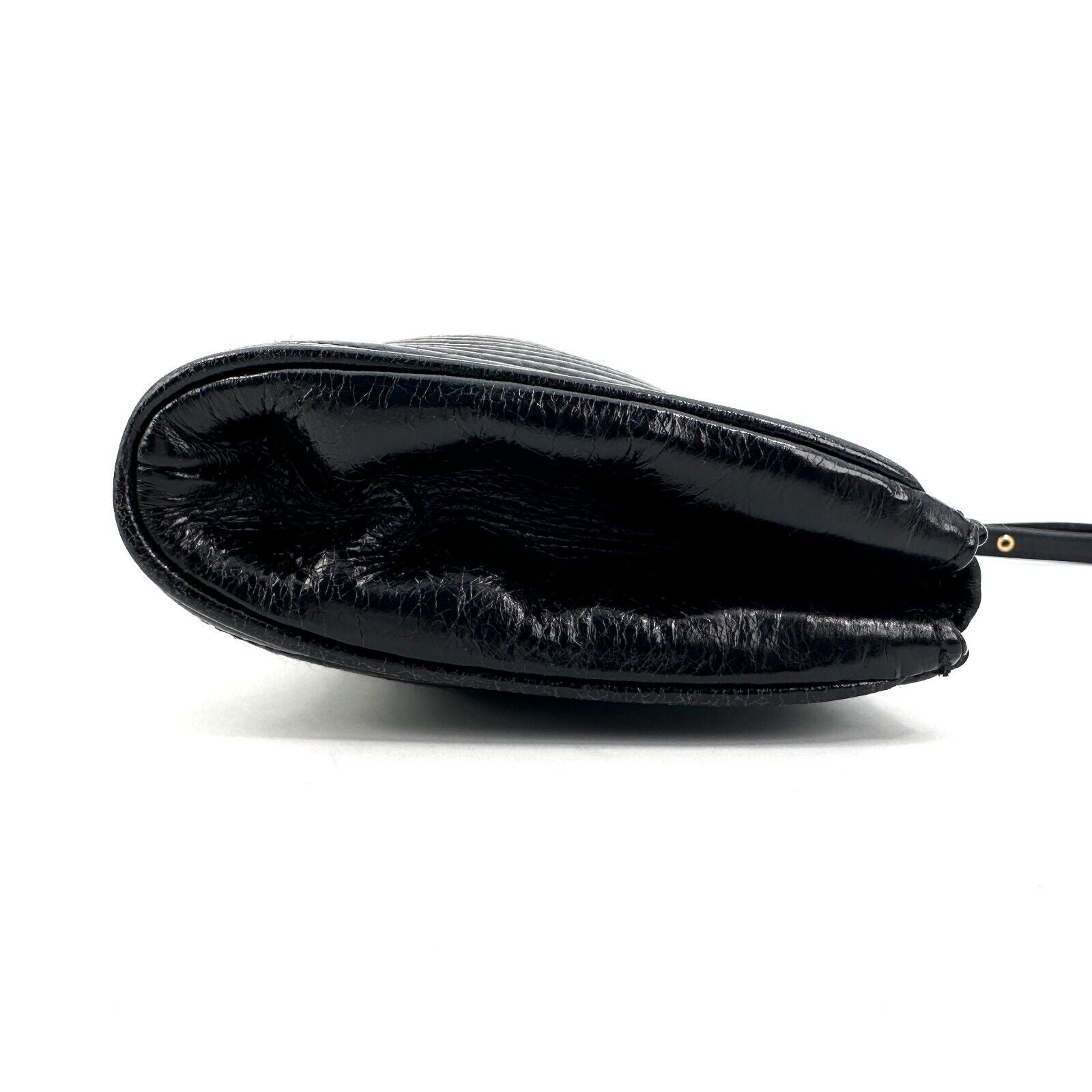 Miu Miu Quilted Clutch Bag Leather Pouch Matelasse