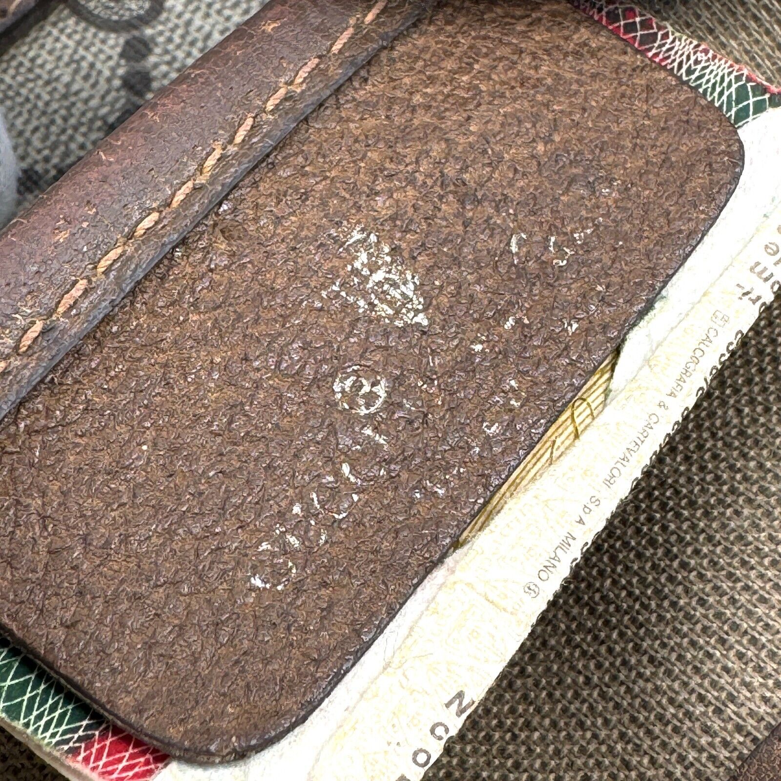 Gucci Vintage Shoulder Tote Bag - Brown PVC