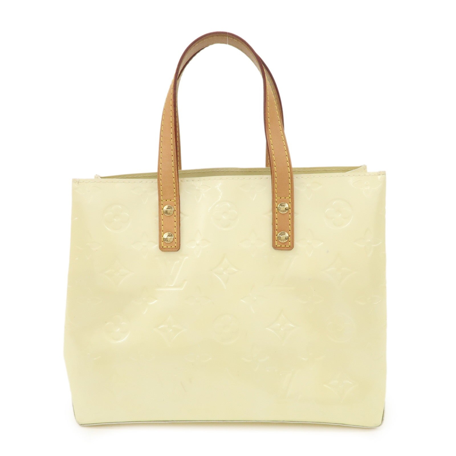 Louis Vuitton Monogram Perle Vernis Lead PM Hand Bag