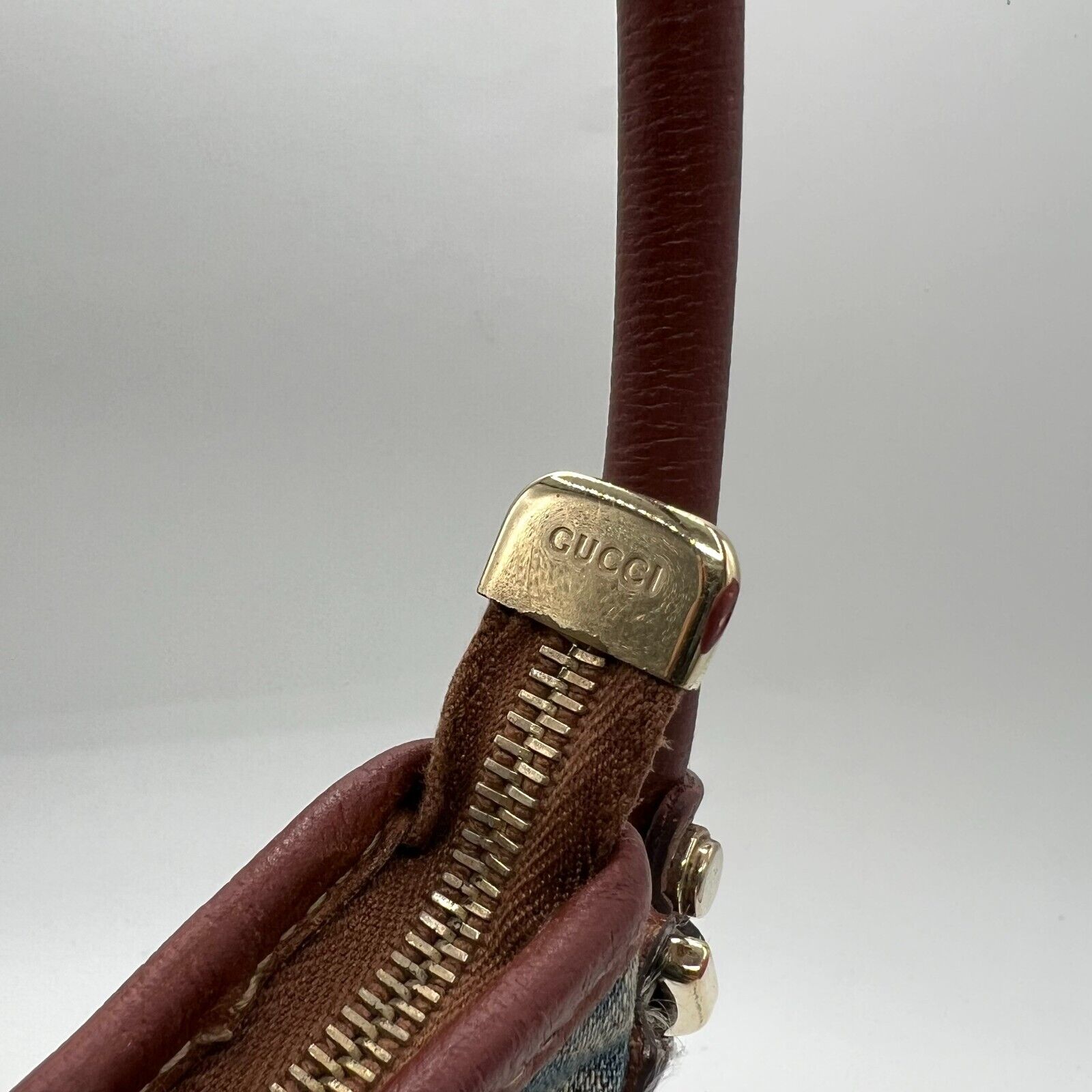 Gucci Abby Hobo Shoulder Bag Denim