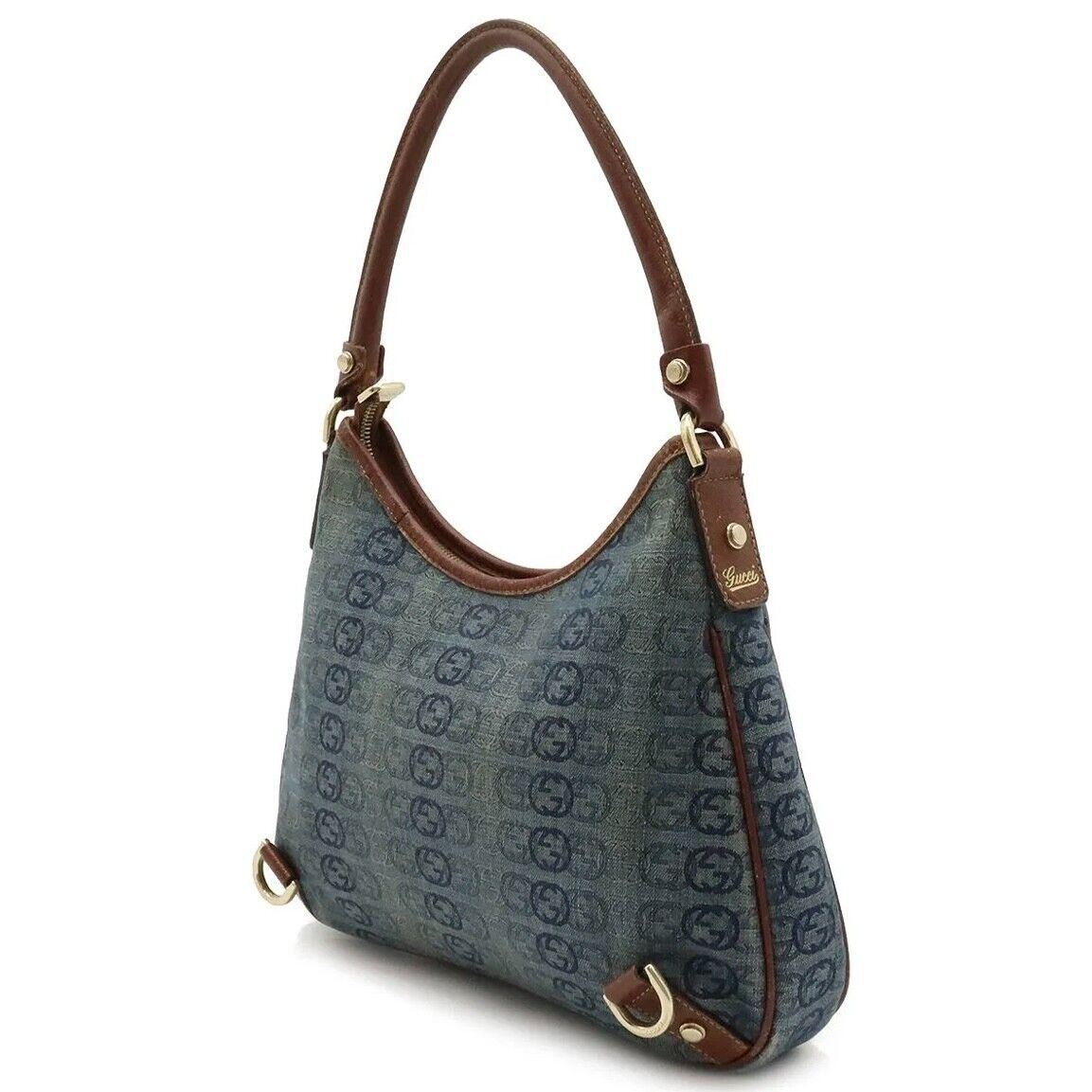 Gucci Abby Hobo Shoulder Bag Denim