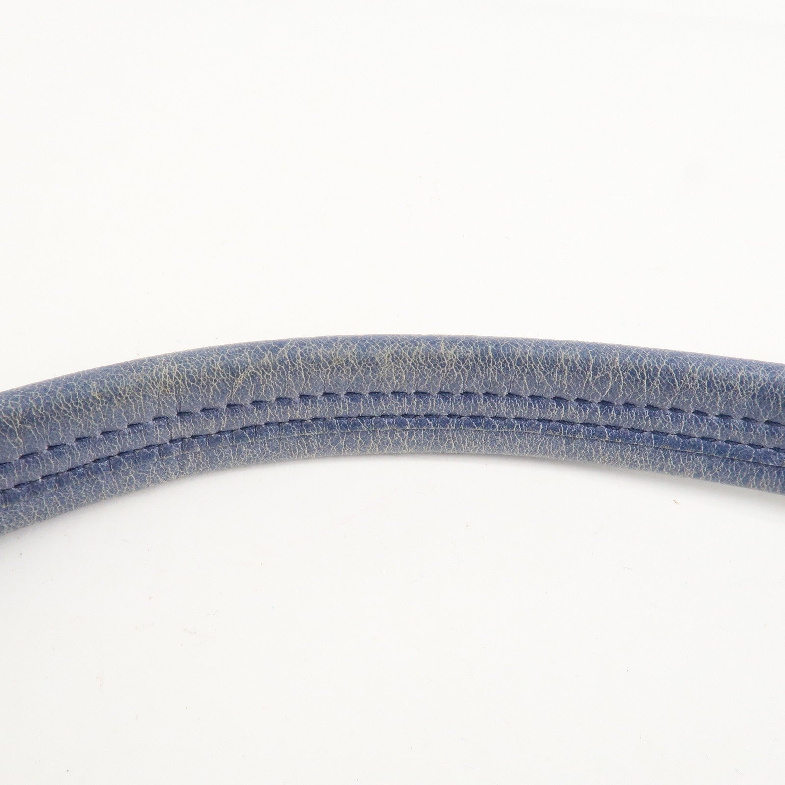 Prada Light Blue Leather Hand Bag