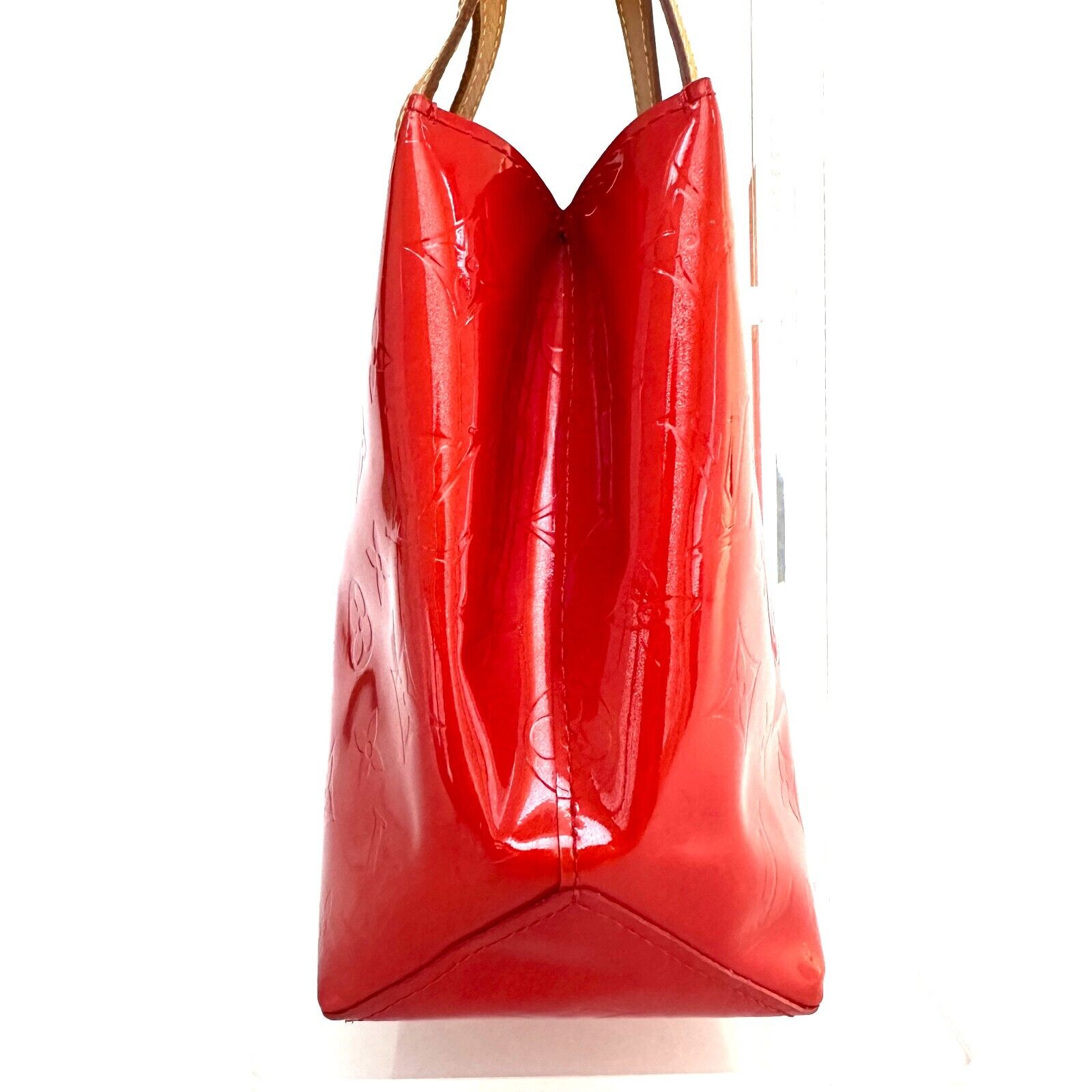 Louis Vuitton Monogram Hand Bag - Red Vernis