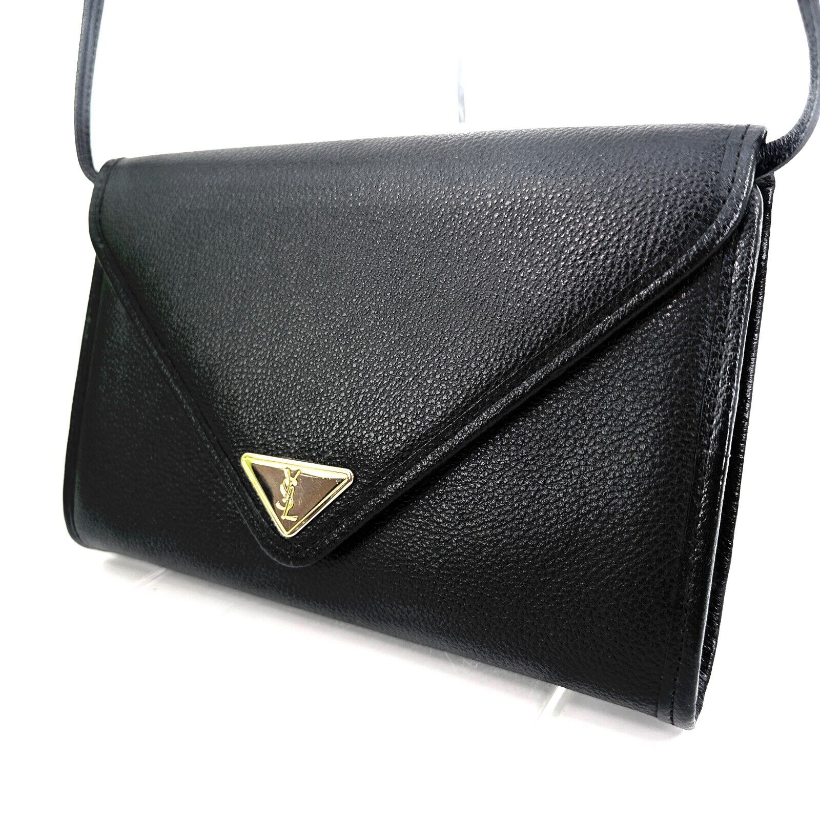 Yves Saint Laurent Shoulder Bag Leather Vintage