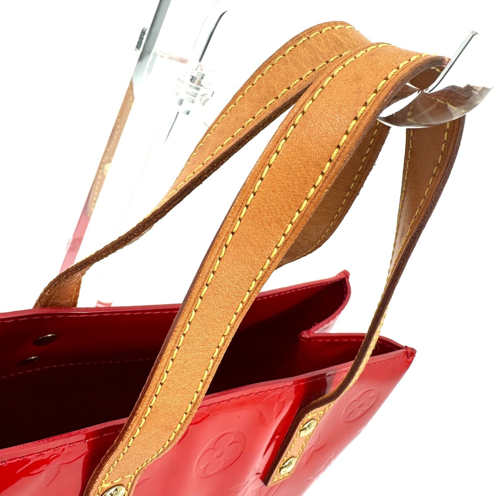 Louis Vuitton Monogram Hand Bag - Red Vernis