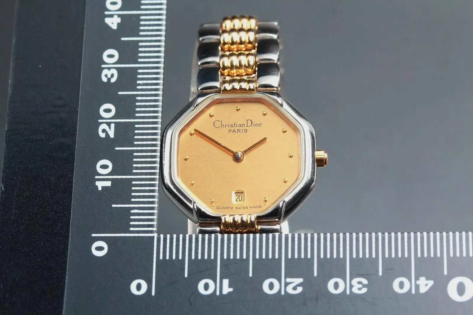 Christian Dior 48.203 Wristwatch - Gold, Stainless Steel
