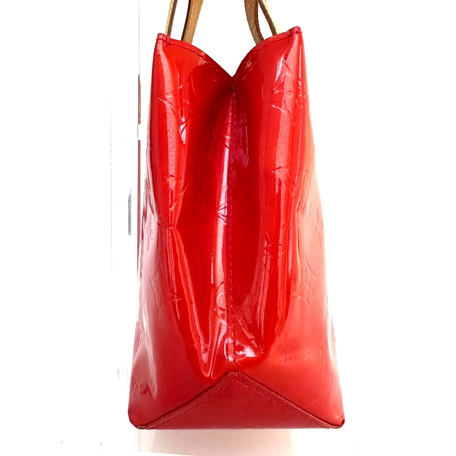 Louis Vuitton Monogram Hand Bag - Red Vernis