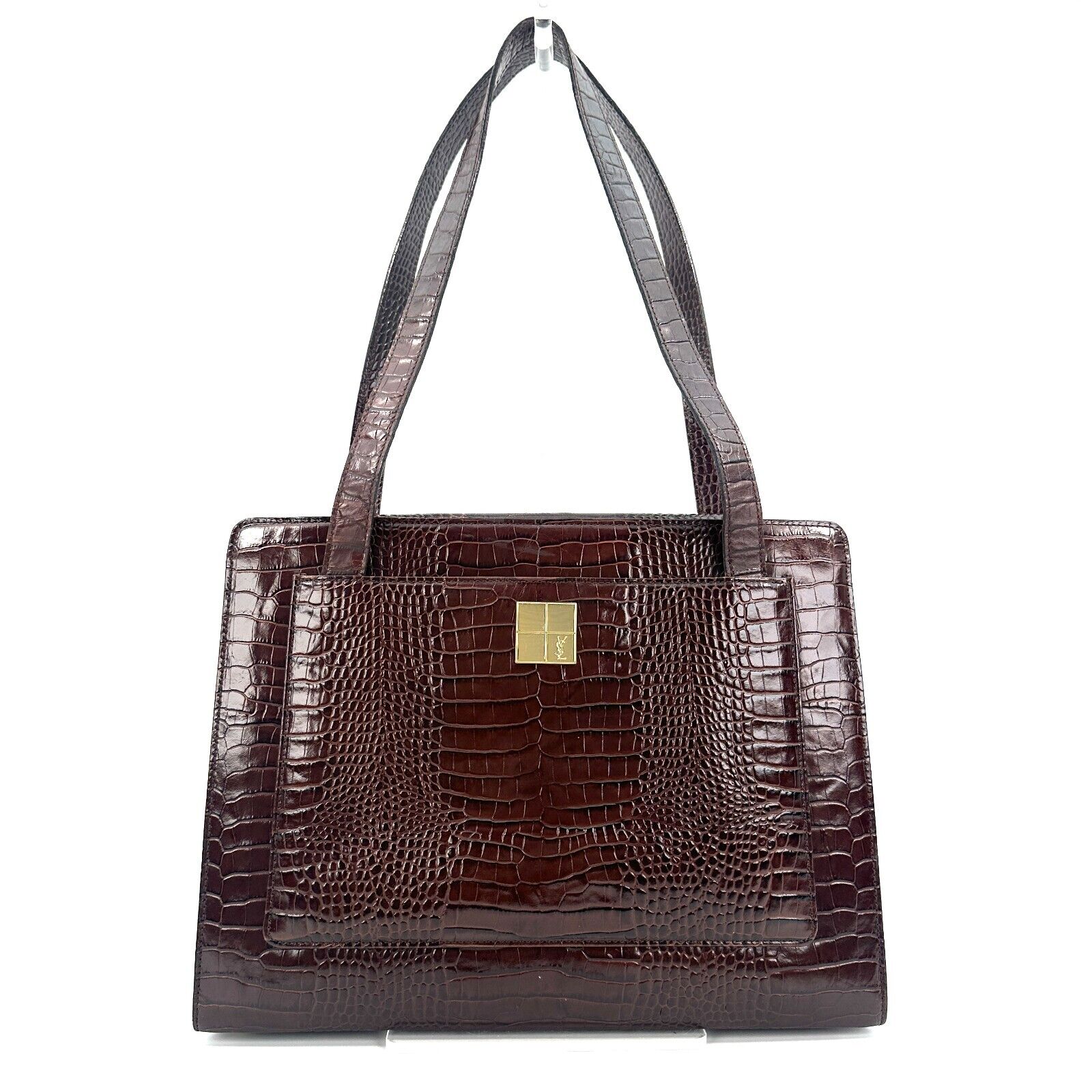 Yves Saint Laurent Shoulder& Hand Bag Leather